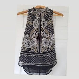 Daniel Rainn Mock Neck Blouse